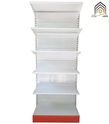 قفسه فلزی کناردیوار فروشگاهی سامان انبار شرق طوس مشبک - 4