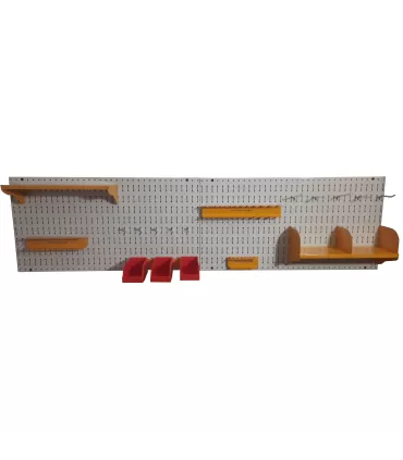تخته ابزار افقی سفید شلف بازار shelfbazar - 5