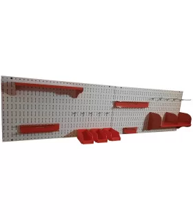 تخته ابزار افقی سفید شلف بازار shelfbazar - 1