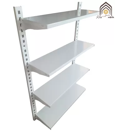 قفسه ارزان دیوارکوب فروشگاهی سامان انبار شرق طوس مشبک - 3
