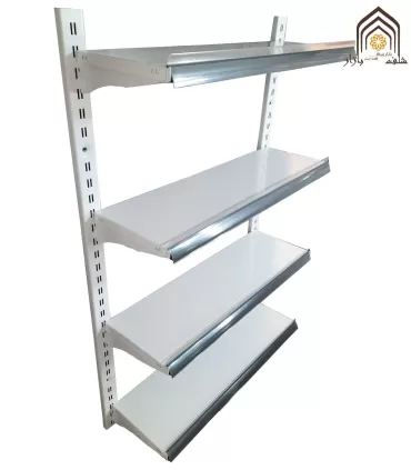 قفسه ارزان دیوارکوب فروشگاهی سامان انبار شرق طوس مشبک - 5