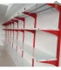 قفسه ارزان دیوارکوب فروشگاهی سامان انبار شرق طوس مشبک - 9