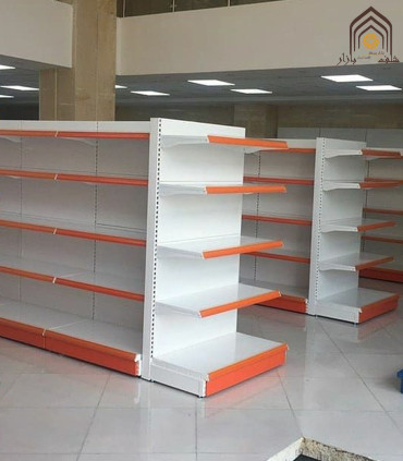 قفسه فلزی سرلاین فروشگاهی سامان انبار شرق طوس مشبک - 5