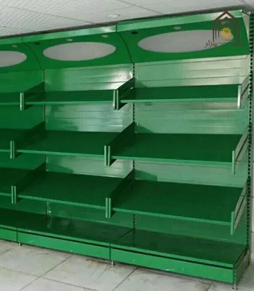 شلف فلزی میوه هایپرمارکتی سامان انبار شرق طوس مشبک - 8