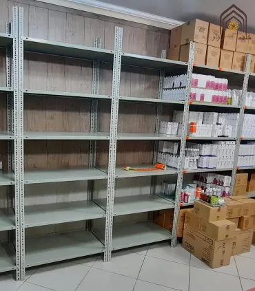 قفسه پیچ و مهره ای سامان انبار شرق طوس مشبک - 6