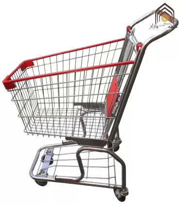 چرخ خرید 80 لیتری کفی دار صنایع مفتولی آریا توس - 6