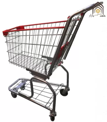 چرخ خرید 80 لیتری کفی دار صنایع مفتولی آریا توس - 4